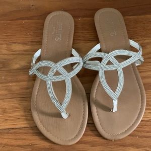 David’s bridal sandals